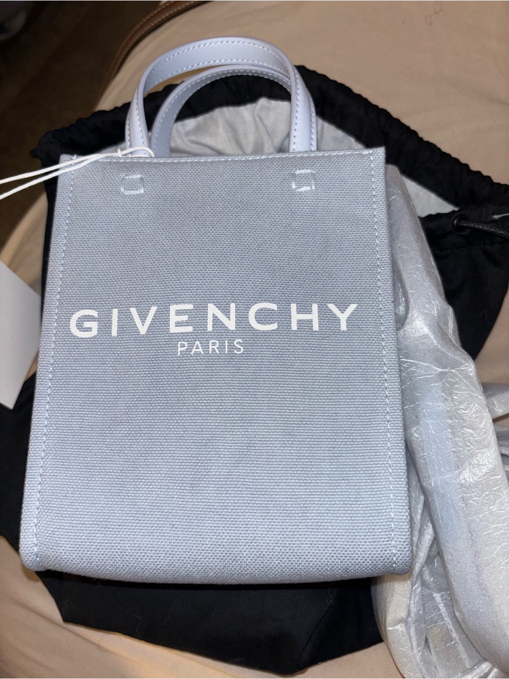 Givenchy Light Blue Mini Tote